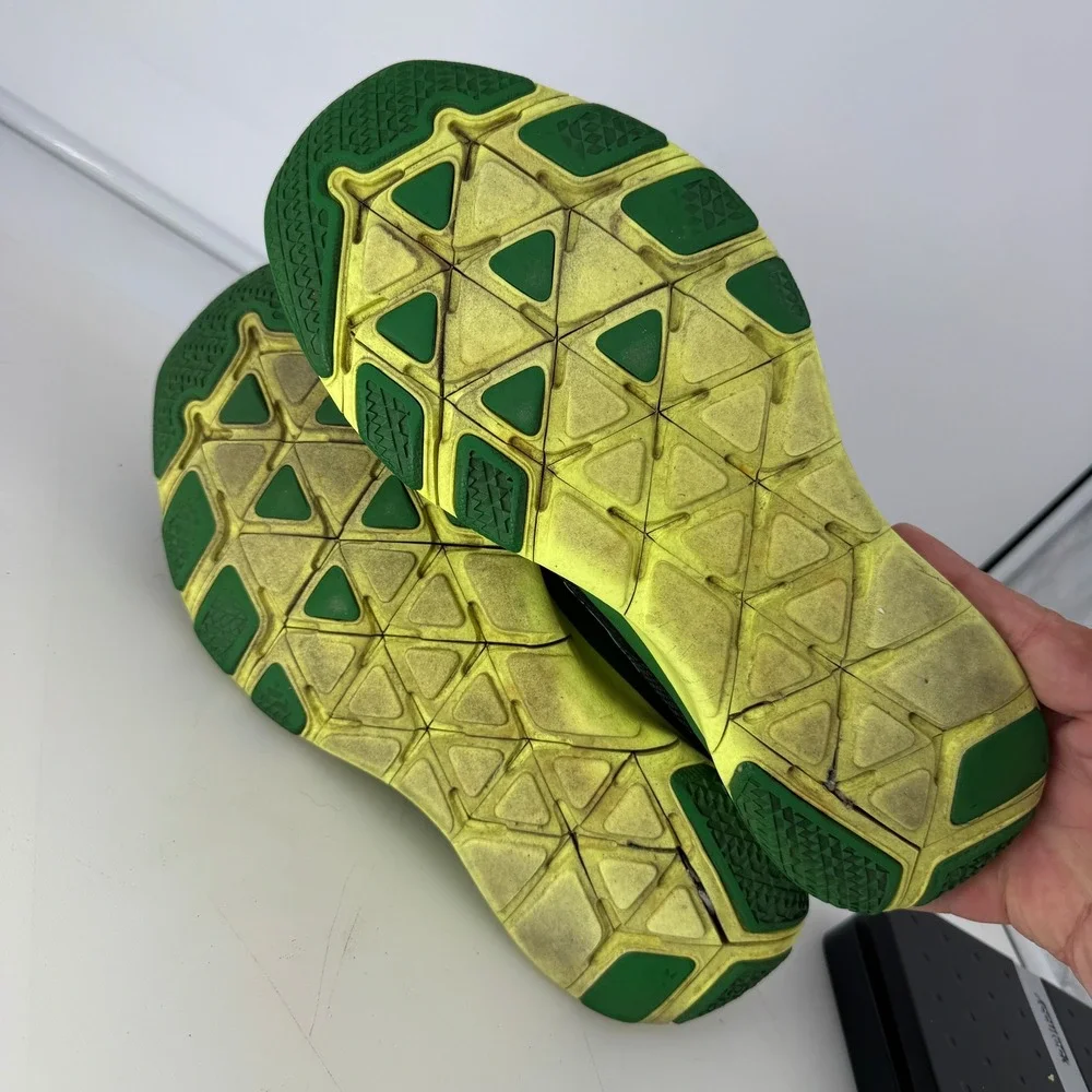 Nike Free Trainer V7 Men 10.5 Oregon Ducks Week Zero Black Apple Green Shoes